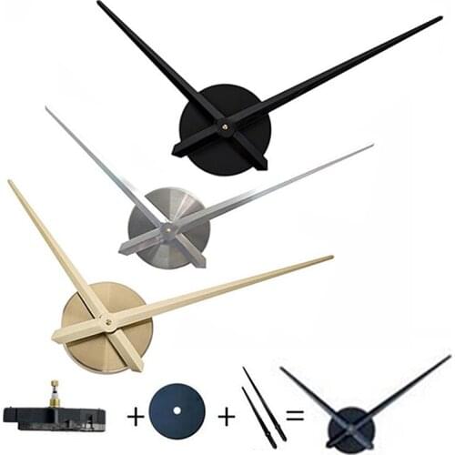 New Brief DIY Large Clock Needles Quartz Mechanism Big Size Hour Hands Accessories for 3D Wall Clock Modern Home Decor