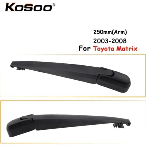KOSOO Auto Rear Car Wiper Blade For Toyota Matrix,250mm 2003-2008 Rear Window Windshield Wiper Blades Arm,Car Accessories