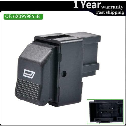 For VW Polo Lupo Seat Cordoba Ibiza Arosa 1998 1999 2000 2001 2002 2003 2004 2005 Control Window Switch Lifter Single Button