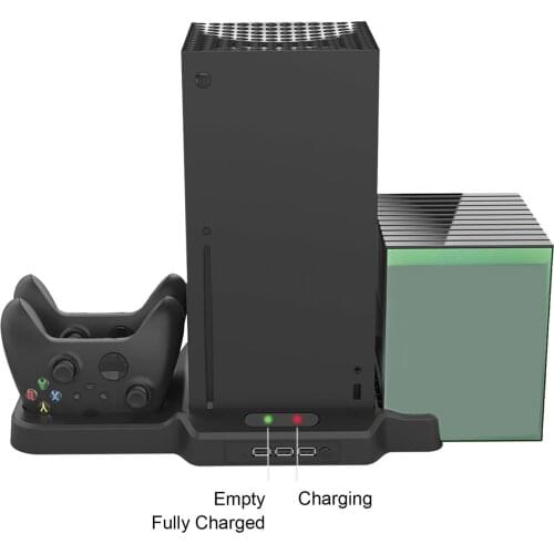 Game Controller Charging Dock Bracket For XBOX Series Adapter Multi-function Main Engine Cooling Base Games Accessories