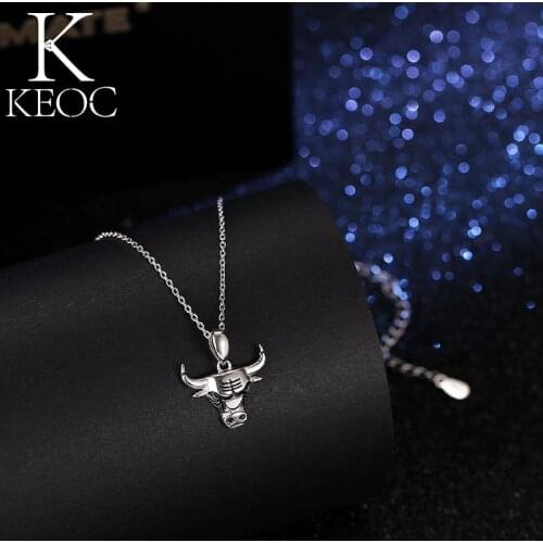 Keoc Vintage India Cattle Necklace Couples Cool Stuff Streetwear Accessoires Dropship Suppliers Jewerly From Body 2021 Trend