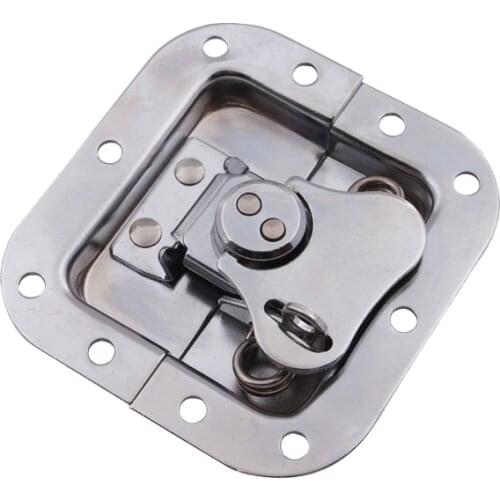 Metal Hasp Butterfly Lock Airbox Padlock Hardware Instrument Tool Box Wooden Case Clasp Bag Buckle Luggage