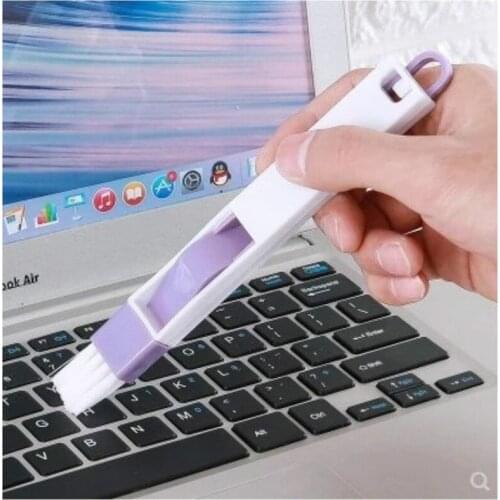 2 in1 Multipurpose Window Cleaner Groove Cleaning Brush Household Cleaner Keyboard Home Kitchen Folding Brush Cleaning Tools