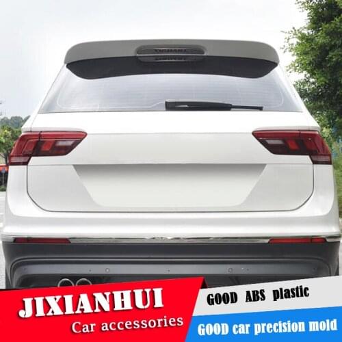 For Tiguan L Spoiler 2015-2018 Volkswagen Tiguan L Spoiler ABS plastic Material Car Rear Wing Color Rear Spoiler