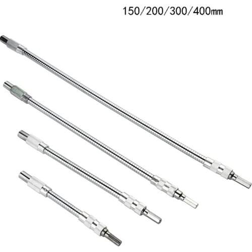 15/20/30/40cm Universal Metal Charging Drill Shaft Easy Flexible Bending Connecting Adapter Link for Electronic Drill