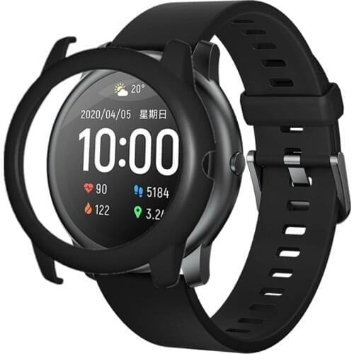 Slim Colorful Frame Pc Case Cover Protect Shell For Xiao Mi Haylou-solar Ls05 Smart Watch Accessories Pc Case Cover Protect