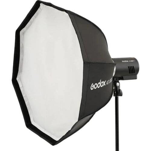 Godox AD-S60S ADS60S Umbrella Style 60cm Quick Fold Silver SoftBox with Grid Godox Mount for AD400Pro, AD300Pro, LED ML60