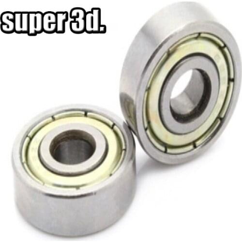 10/15 PCS/LOT 624 624Z 624ZZ ball bearing 4*13*5 mm chrome steel bearing