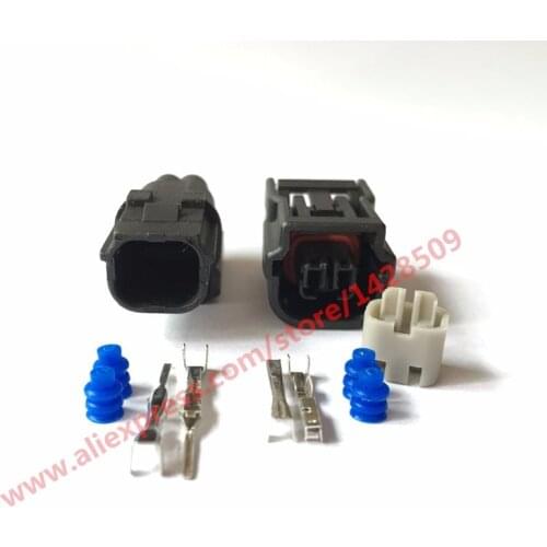 10 Sets 2Pin Sumitomo HV 040 Female Male Auto Connector ABS Sensor Plug Press Switch Ignition Coil Connector 6189-7036 For Honda