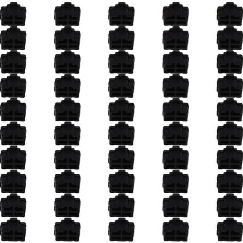 50pcs RJ45 Anti Dust Covers Network Interface Protective Caps Interface Stoppers