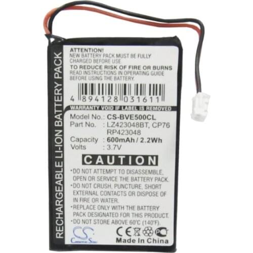 Cameron Sino 600mah battery for BTI Verve 500 Verve 500 Black for GRUNDIG Calios 11A H1 CP76 LZ423048
