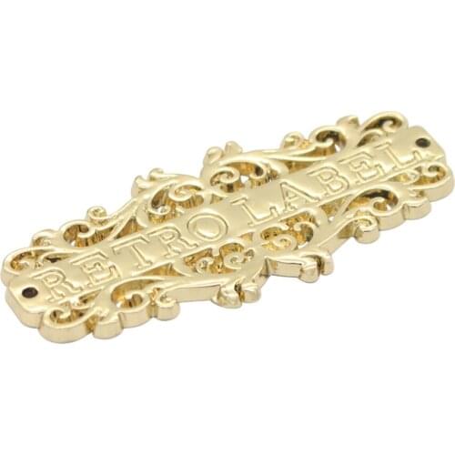 Custom Personalized Metal Tags For Customized Made With Love Metal Labels Customize Metal Plates For Clothing Leader Label