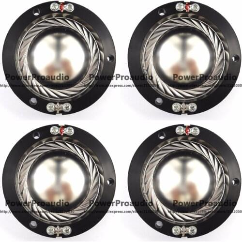 4PCS Aluminum Diaphragm Fit For Altec Lansing Speaker 604 802 804 8 or 16 Ohm