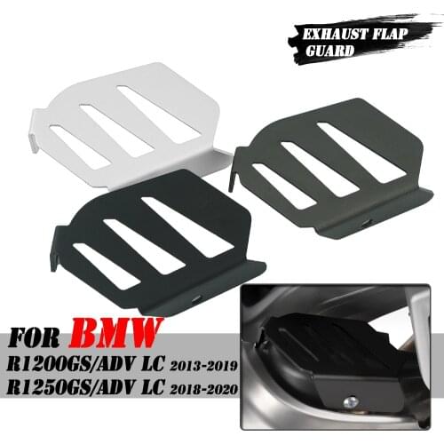 For BMW R1200GS ADV LC R 1200GS LC Adventure 2013-2020 R1250GS R 1250GSA Motorcycle Aluminum Exhaust Flap Guard Cover Protector