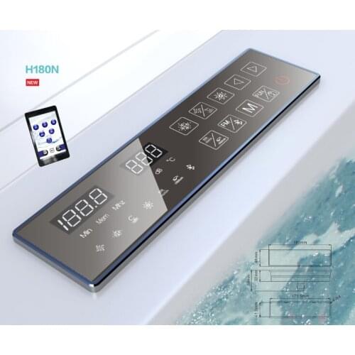 2017 New Arrival Smart Bathroom WIFI Bluetooth Functions Thermostat Digital Massage Bathtub Controller