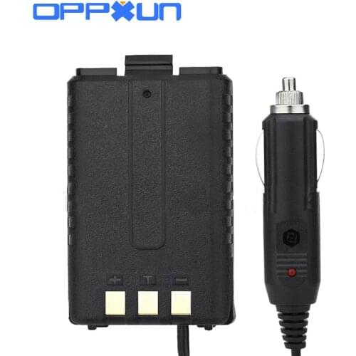 For Baofeng Battery Eliminator Car Charger For Portable Radio UV 5R UV-5RB UV-5RA Two Way radio Walkie Talkie Accessories