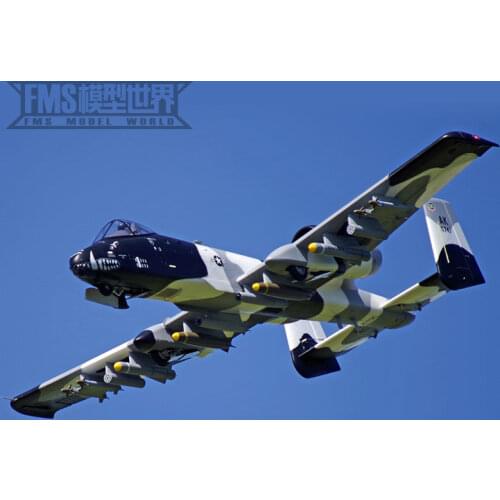 FMS dual ducted aircraft 70MMA-10,A10, V2 remote control electric model like real airplane