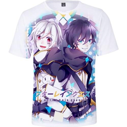 Soraru Mafumafu 3D Print Spring Summer Preppy Men/Women Street Clothes T-shirt Streetwear Kawaii Streetwear style Tshirt
