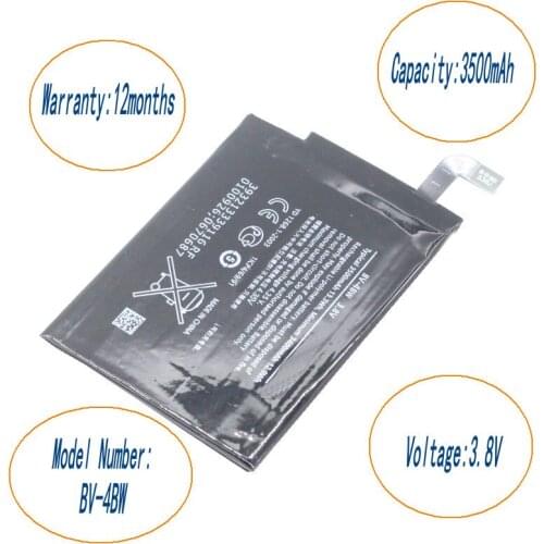 ISkyamS 10pcs/lot 3500mAh /13.3Wh BV-4BW / BV4BW / BV 4BW Replacement Battery For Nokia Lumia RM-937 Bea 1520 MARS Phablet