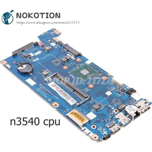 NOKOTION 5B20J30787 AIVP1 AIVP2 LA-C771P For Lenovo ideapad 100-14IBY laptop motherboard 14 inch SR1YW N3540 CPU