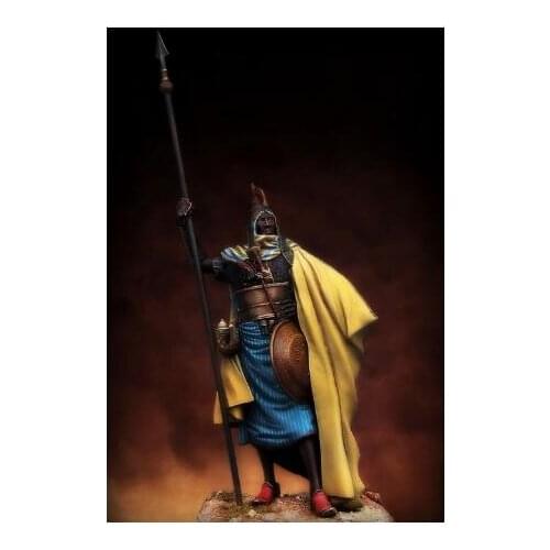 New Unassembled 1/24 75MM ancient stand Palace Guard soldier soldier Resin Figure Unpainted Model Kit