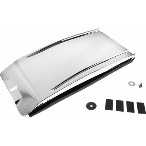 New Chrome Lower Dash Panel Extension Fit For 2000-2017 Harley Softail FXST FLST FLSTF Model