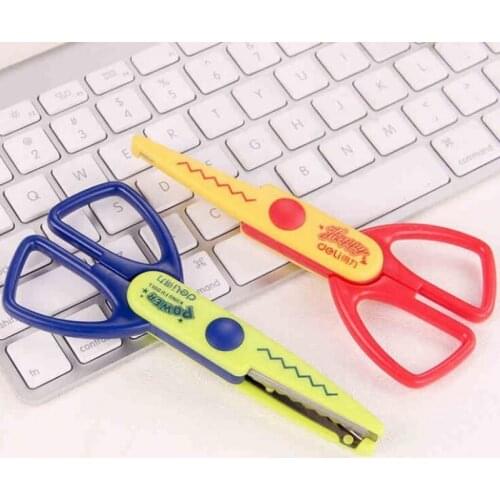 Cutting Scissors Zig Zag Scissors Pinking Shears Scissors Laciness Creative Scrapbook School Craft Handcraft Album Kids Handmade