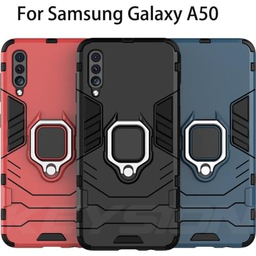 Shockproof Armor Case for Samsung Galaxy A30 A20 A10 A50s A30s Stand Ring Phone Cover for Samsung A70 A40 A60 A80 90 A50