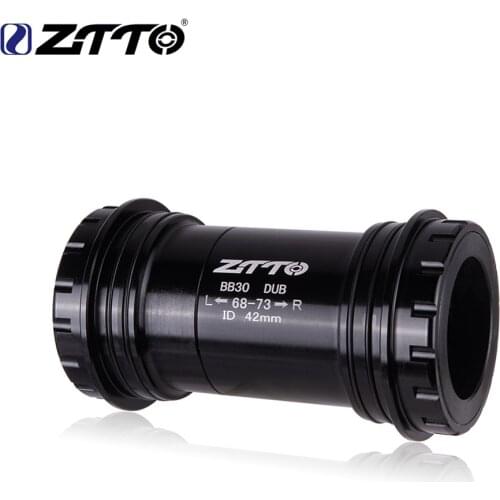 ZTTO BB30 To DUB bicycle Thread Lock Bottom Brackets Press Fit BB30 Frame for MTB Road bike DUB crank BB Waterproof Center