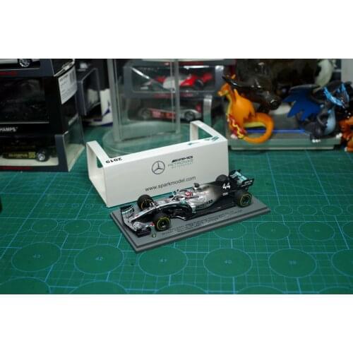 1/43 Diecast Car Model F1 2019 China Station Mercedes-AMG Mercedes-Benz W10 Hamilton Collection With Original Box