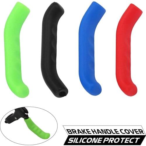 MTB Bike Bicycle Protective Gear Road Bike Protector Accessories 1Pair Bicycle Brake Handle Cover Silicone Protect Handle Sleeve