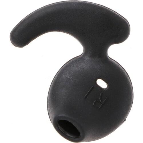 2 Pairs Black Silicone Earbud Eartip Replacement for samsung S6 Sports Earphone P82A