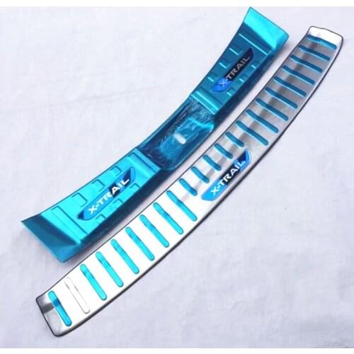 ACCESSORIES FIT FOR NISSAN X-TRAIL XTRAIL T32 Door Scuff Sill Plates Kick Step Entry Trim Cover Plate 2017 2018