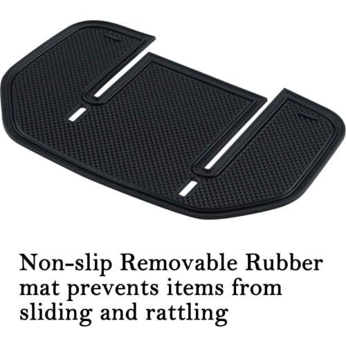 Auto Storage Tray Dash Center Console Table Instrument Dashboard Phone Holder Cradle For Toyota Tundra 2014 - 2021 Accessories