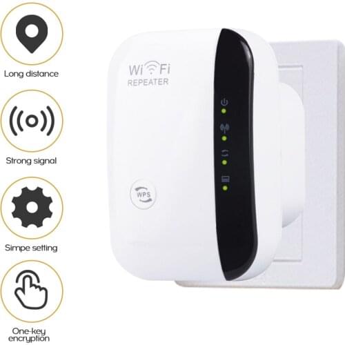 Wireless Wifi Repeater Wifi Range Extender Router Wi-Fi Signal Amplifier 300Mbps WiFi Booster 2.4G WiFi Ultraboost Access Point