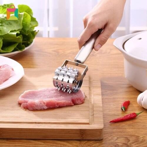 Household stainless steel meat softening hammer meat roll loose meat hammer steak percussion pork pound kitchen tools