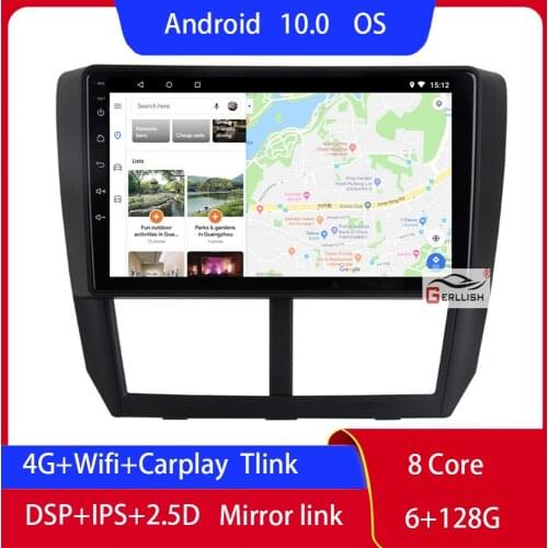 For Subaru Forester 3 SH 2008 2009 2010 2011 2012 Impreza GH GE Android Auto Autoradio Carplay Car Radio 1 Din Oto Teypleri Wifi