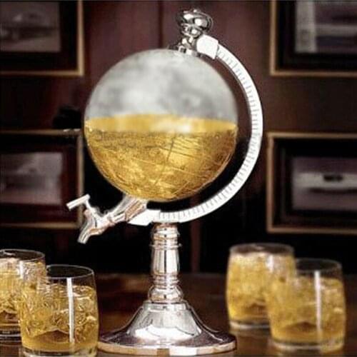 Hot sale 10pcs KTV bar decoration Creative mini globe water dispenser/ beverage machine personality beer machine