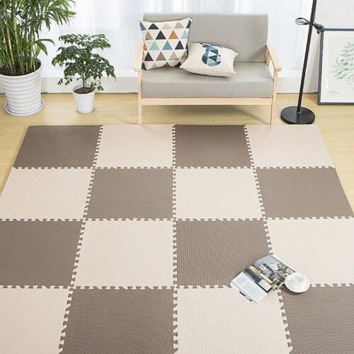 Baby Play Mat,EVA Foam Childrens Rug,Interlocking Exercise Crawl Tiles,Floor Puzzle Carpet for Kids,Each 30x30cm