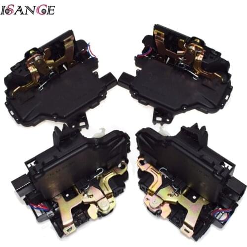 ISANCE Door Lock Actuator & Latch FL FR RL RR Front Rear Left Right Set 3B4839016A For VW Rabbit Jetta Passat Golf Beetle GTI