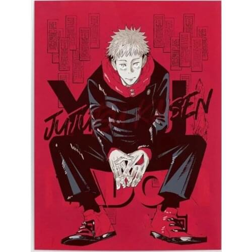 HD Printed Jujutsu Kaisen Pictures Home Decoration Wall Art Modular Anime Role Canvas Painting For Living Room No Frame Poster