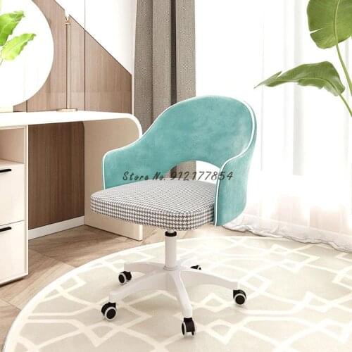 Computer chair home comfortable student dormitory sofa chair swivel chair chair backrest bedroom study study makeup chair