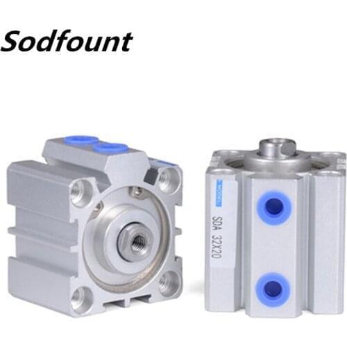 Dual Action Single Rod MAL 20mm x 150mm Air Pneumatic Cylinder