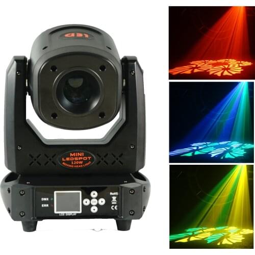 Ya Yao100w moving head light mini spot dj lights of high quality with 3-facet prism 7 gobos dmx-512 for stage party lighting