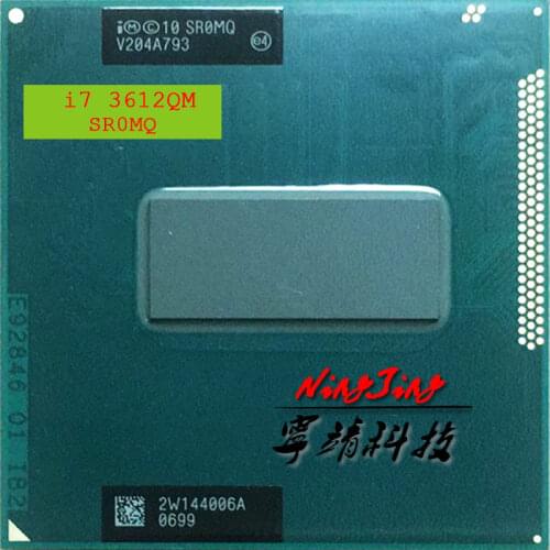 Intel Core i7-3612QM i7 3612QM SR0MQ 2.1 GHz Quad-Core Eight-Thread CPU Processor 6M 35W Socket G2 / rPGA988B