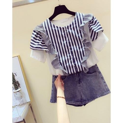 Prowow Women's Ruffle Shirts