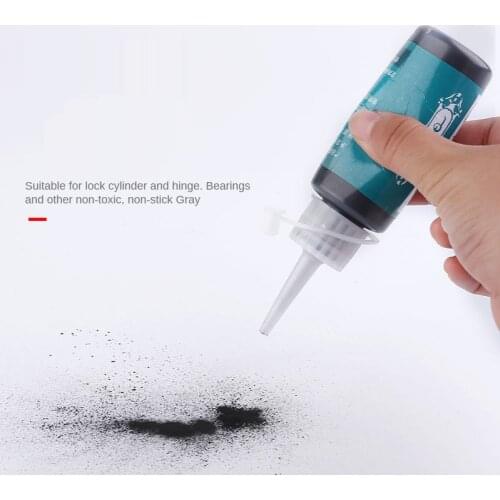 60ml Lock Core Lubricant Graphite Powder Special Keyhole Door Lock Lubricant Powder Graphite Fine Lubricant