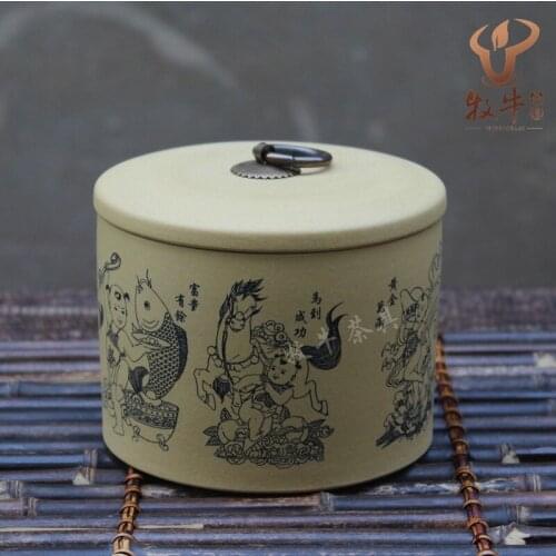Special offer wholesale manufacturers Zisha tea pot set storage tank Fuwa gift tea set collocation store mixed batch