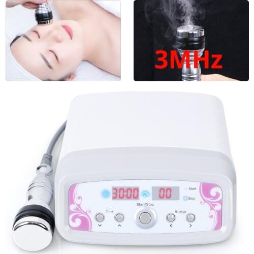 Skin Rejuvenation High Frequency Beauty Mini 3MHz Ultrasound Ultrasonic Personal Care Body Slimming Weight Loss Machine Home Use