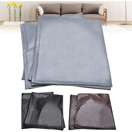 1pair Sofa PU Leather Armrest Covers Stretchy Sofa Couch Chair Arm Protectors Furniture Covers Tools 3colors Waterproof